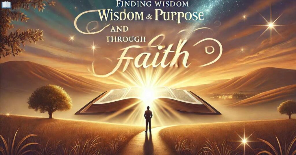 Finding Wisdom and Purpose Through Faith