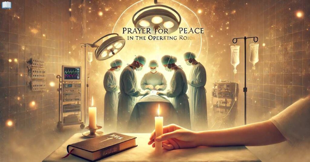 Prayer for Peace in the Operating Room