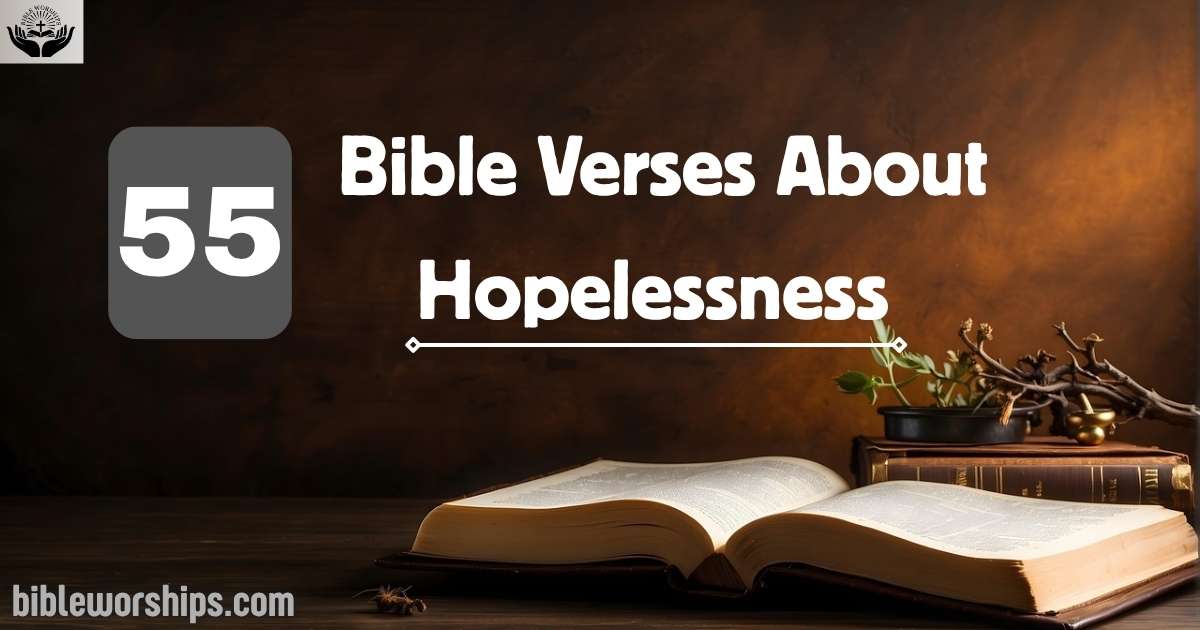 Bible Verses About Hopelessness