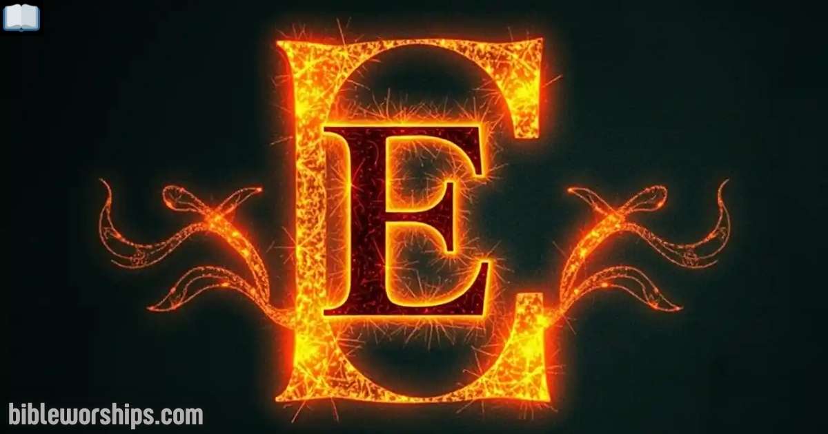 Spiritual Meaning of Letter E