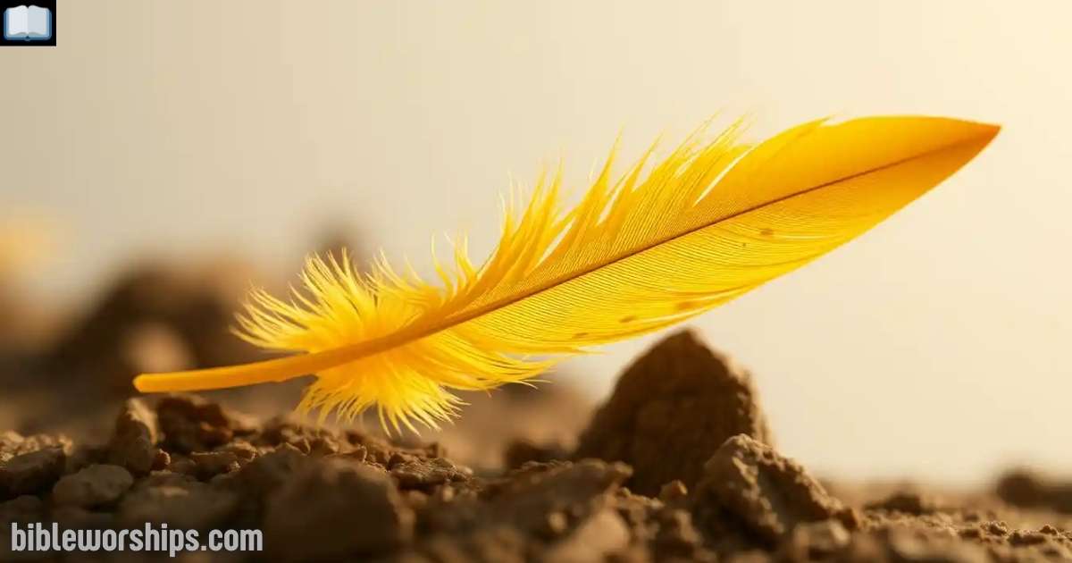 Yellow Feather Spiritual Meaning
