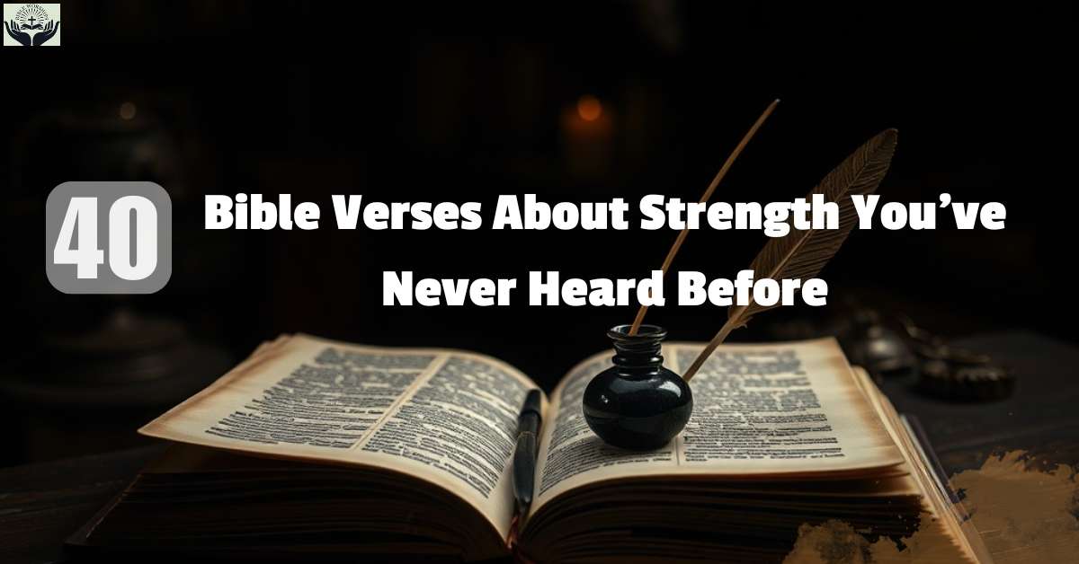 Bible Verses About Strength